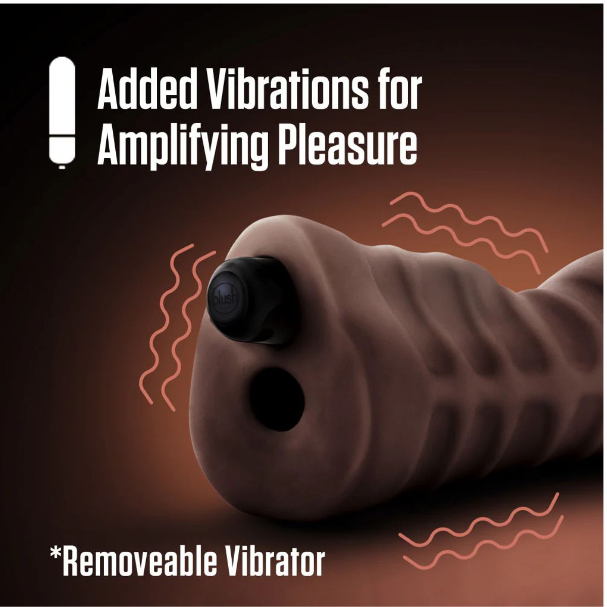 EnLust Krystal Vibrating Masturbator | Soft X5® Plus Design
