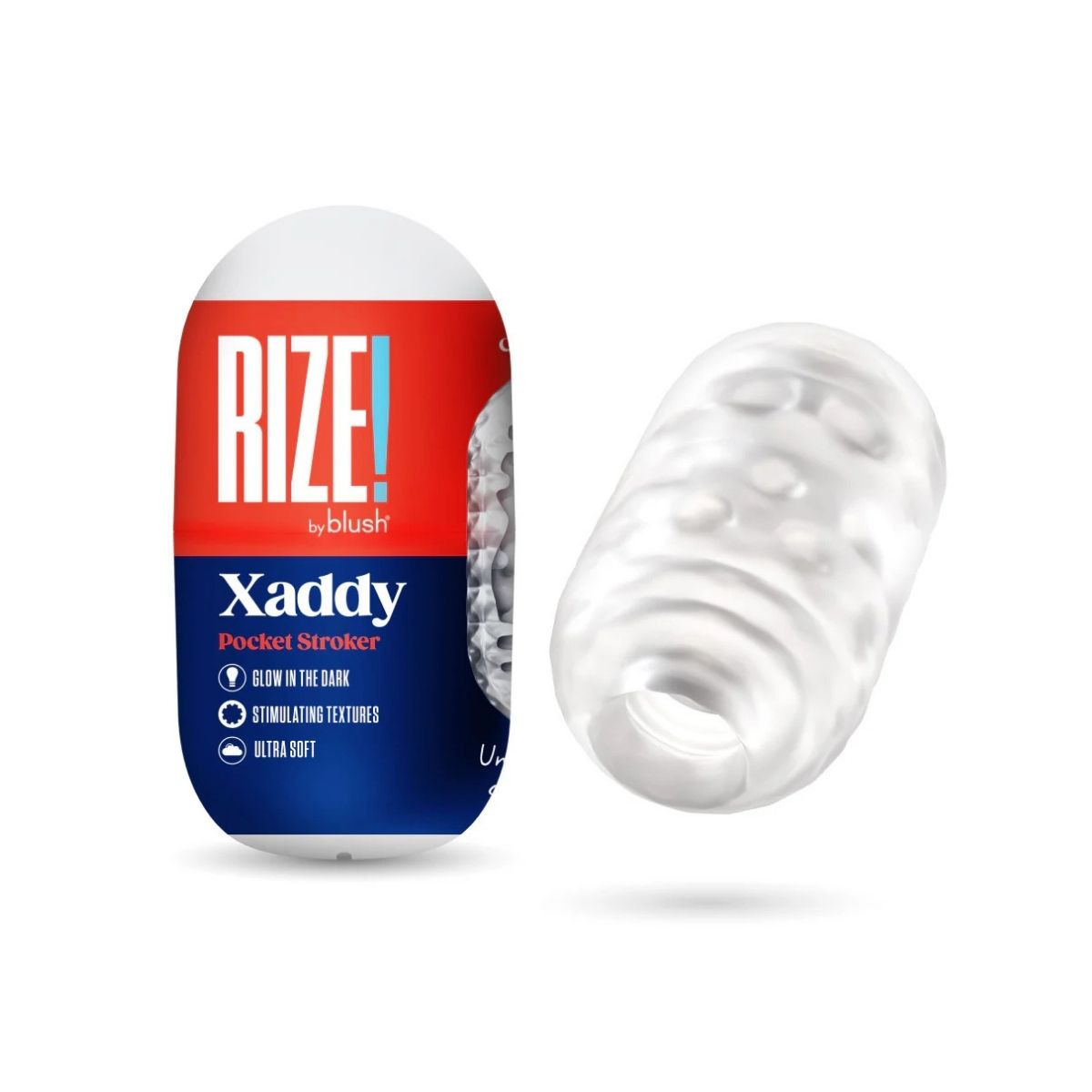 Rize Xaddy Pocket Stroker | Textured Glow Design