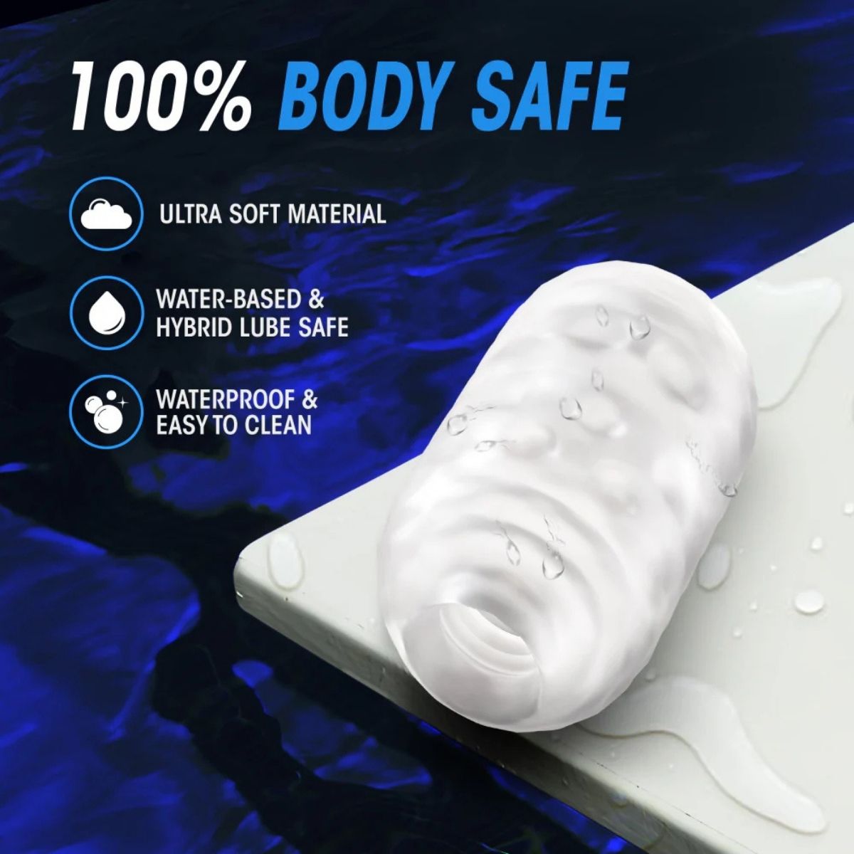 Rize Xaddy Pocket Stroker | Textured Glow Design