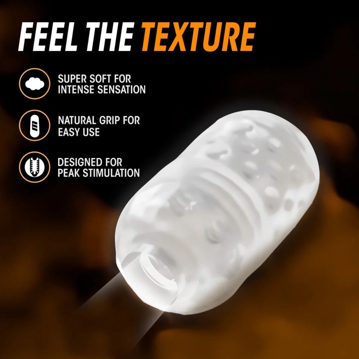Rize AddeBoy Pocket Stroker | Textured Glow Design