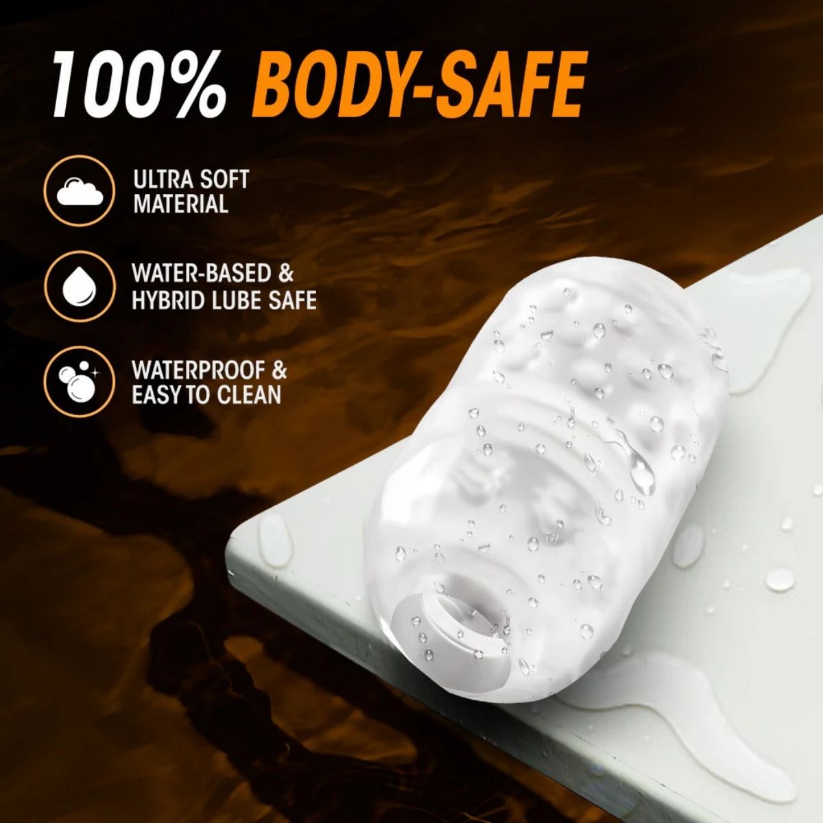 Rize AddeBoy Pocket Stroker | Textured Glow Design