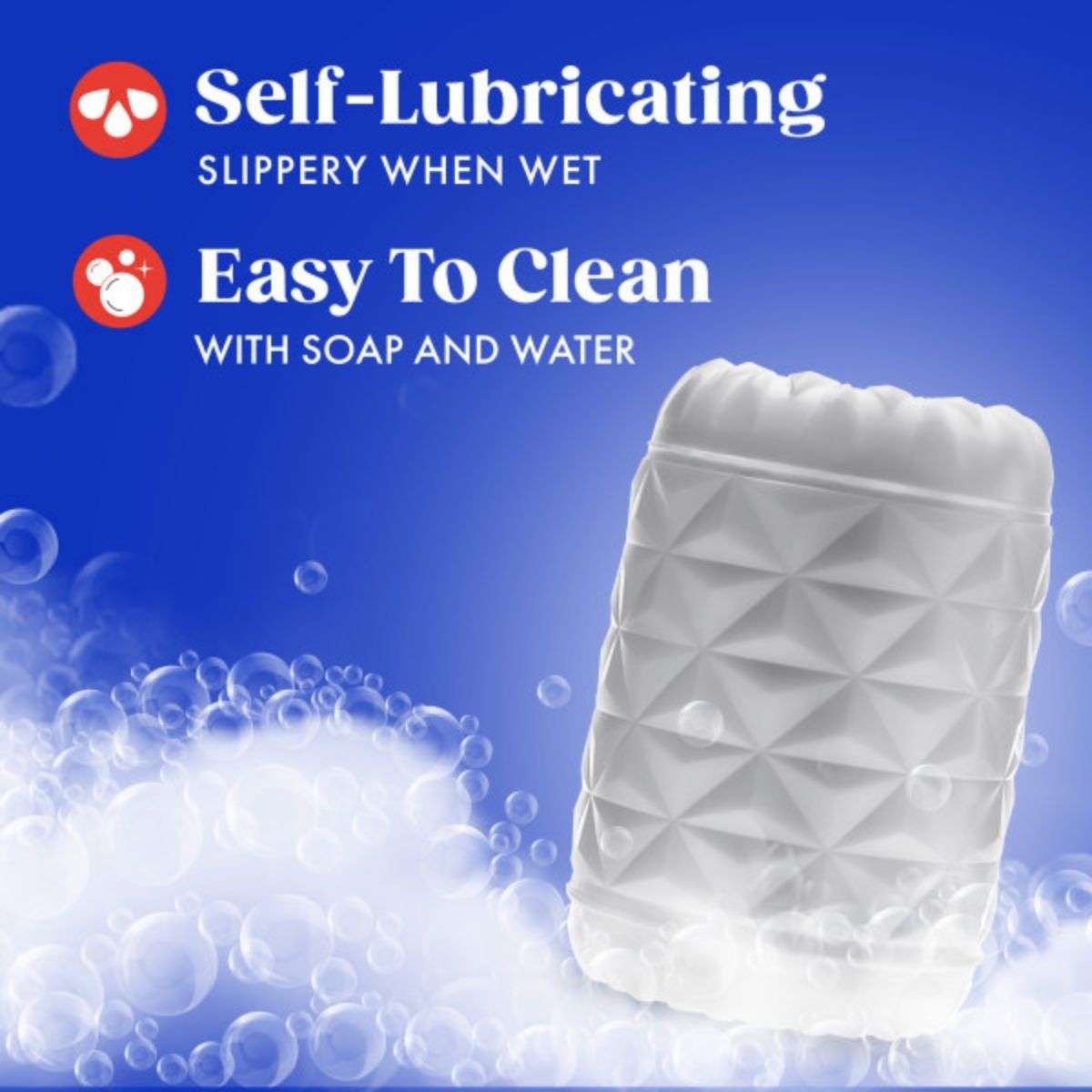 Rize Reakt Self-Lubricating Stroker | Soft Flexible Design