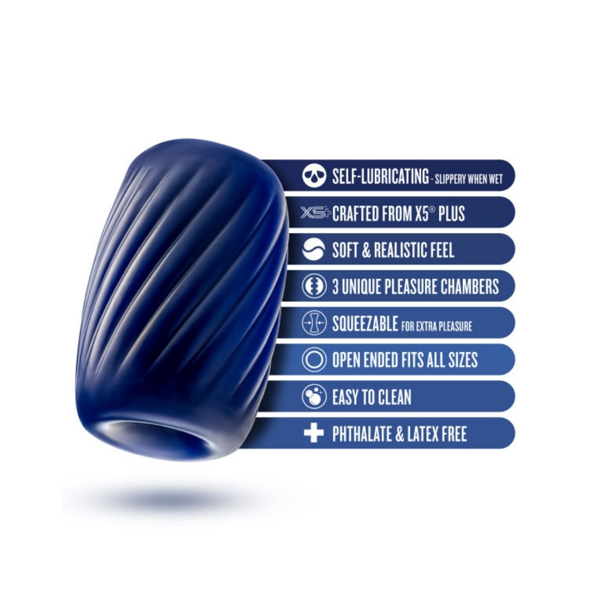 Rize Turbine Self-Lubricating Stroker | Soft X5 Plus Design