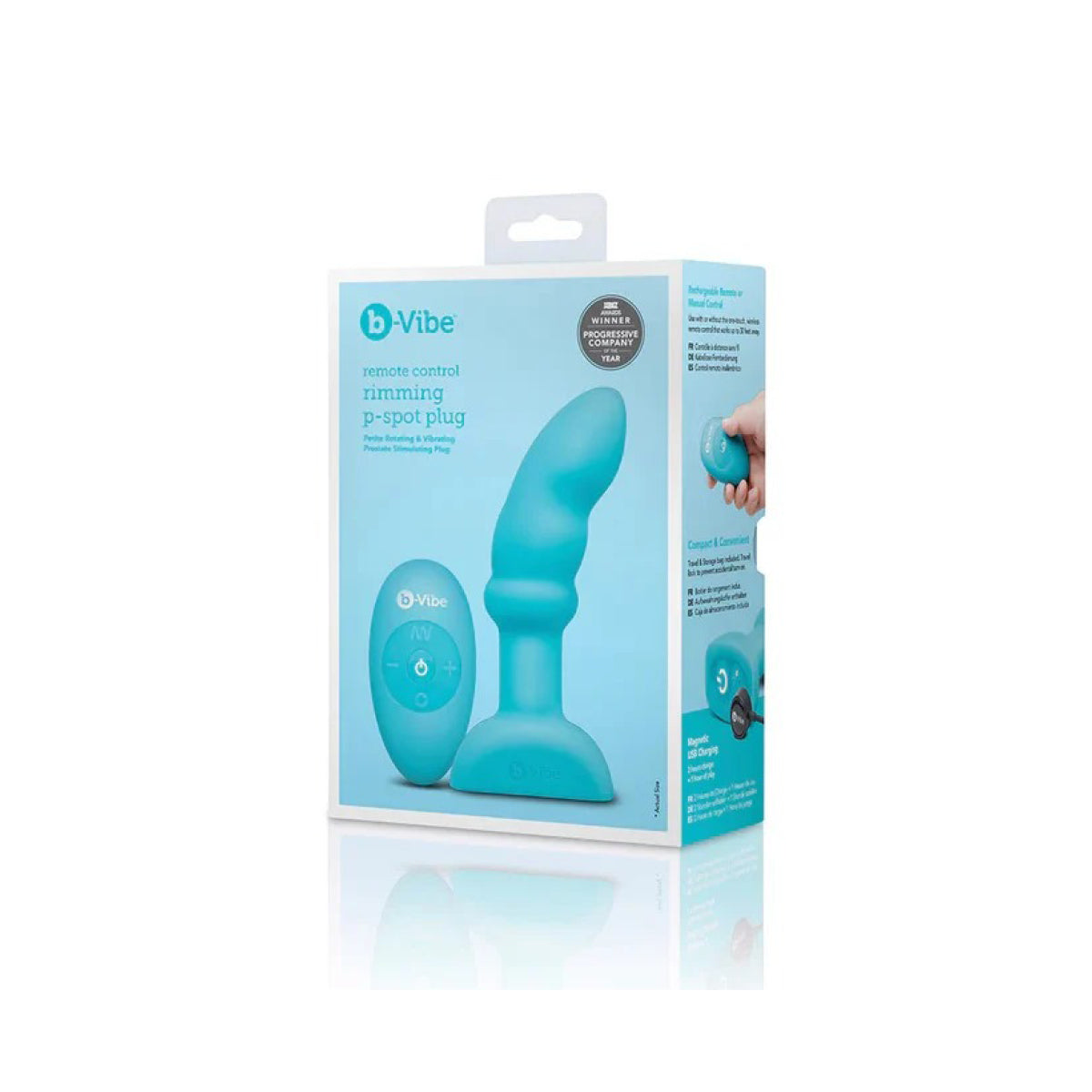 Remote Control Rimming P-Spot Plug