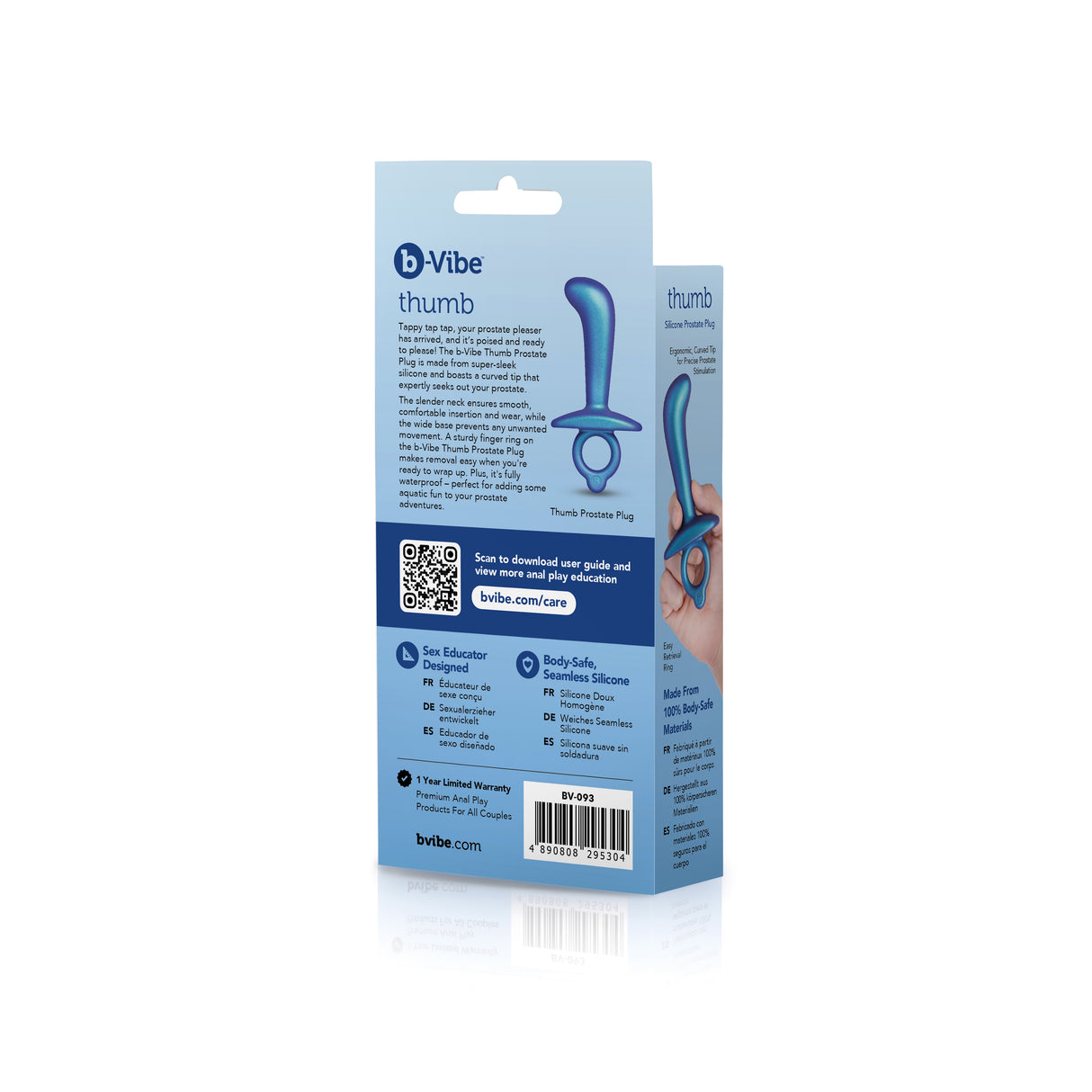 Thumb Silicone Prostate Plug Butties - Boutique Séduction
