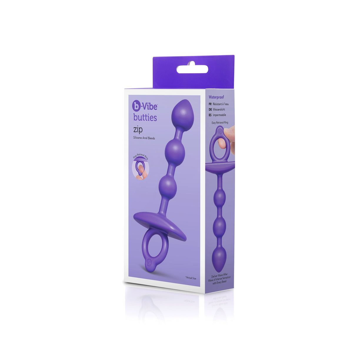 Zip Silicone Anal Beads Butties - Boutique Séduction