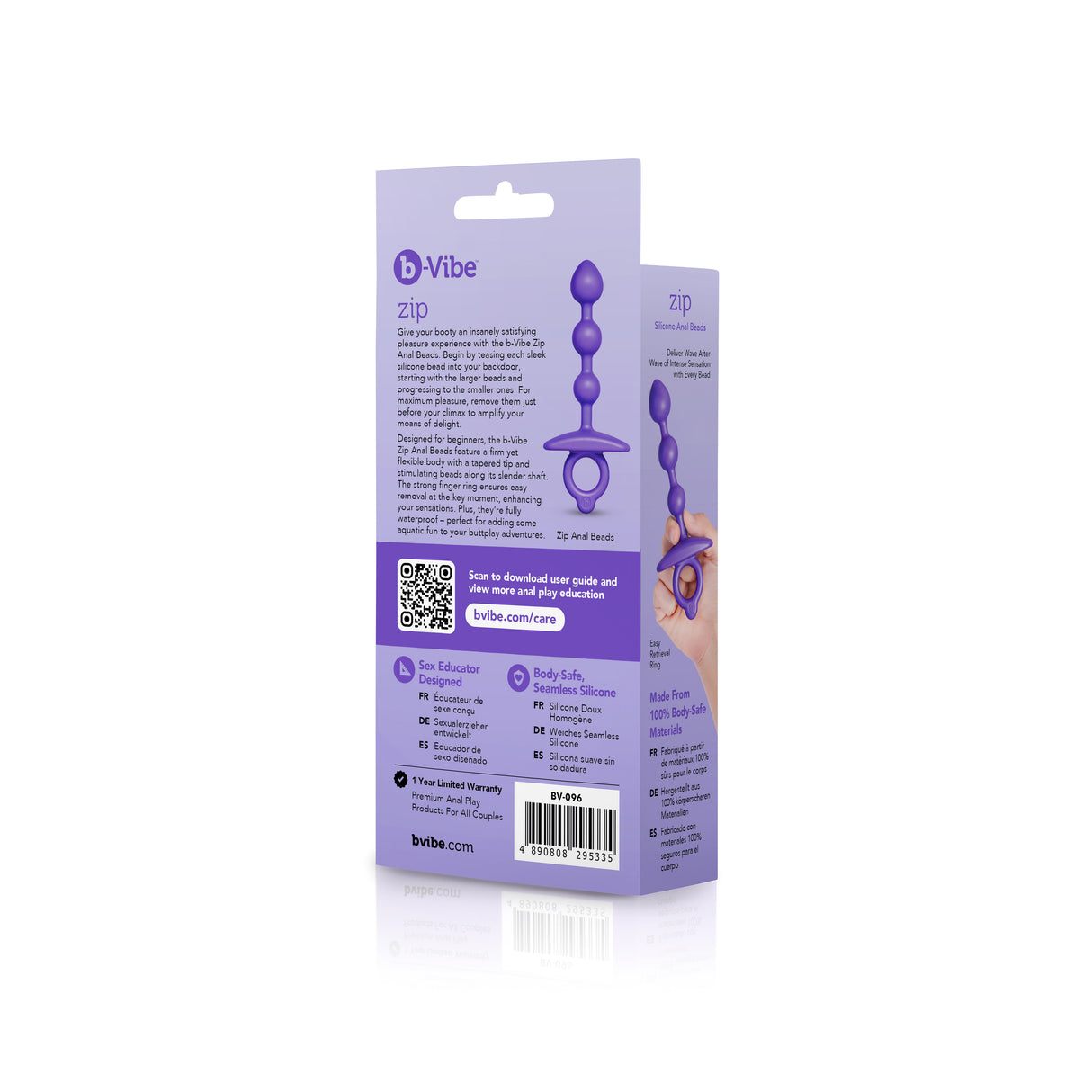 Zip Silicone Anal Beads Butties - Boutique Séduction