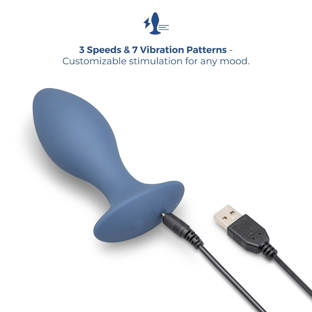 Plug Anal Vibrant de 4 pouces