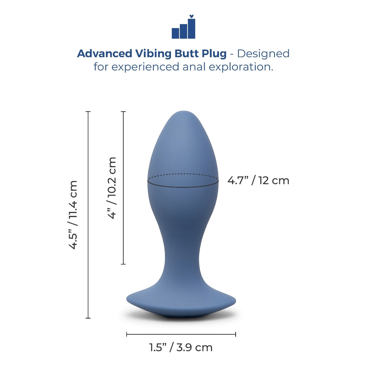 Plug Anal Vibrant de 4 pouces