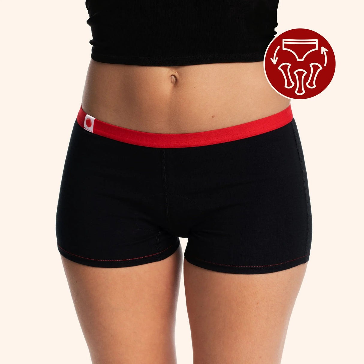 Mme l'Ovary - La Boxy ✦ 3-in-1 Menstrual Panties - Boutique Séduction