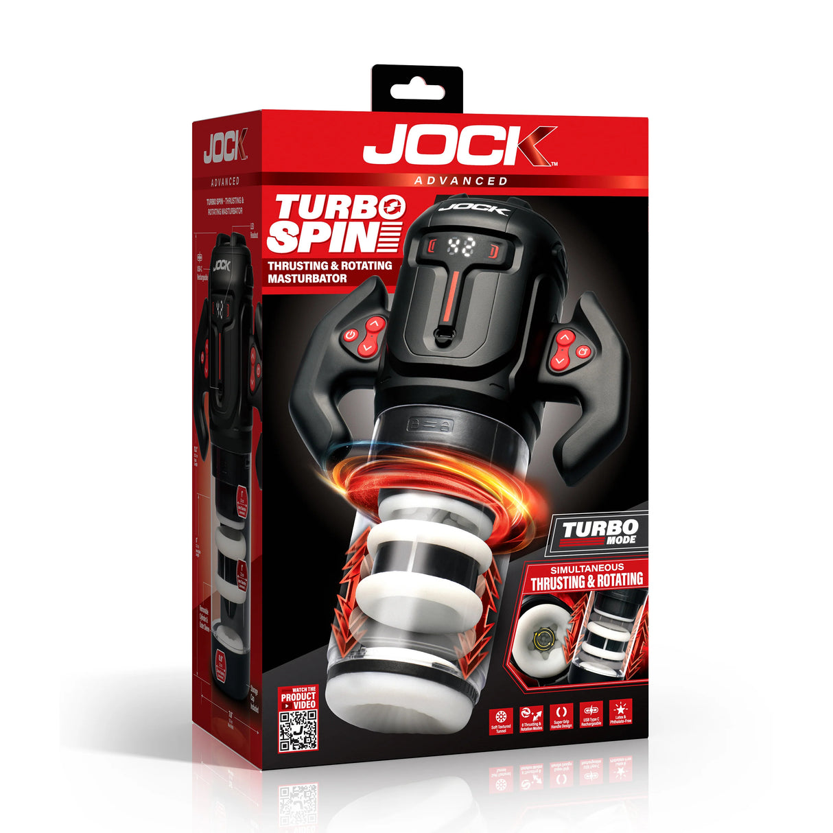 Masturbateur Turbo Spin Rotation & Va-et-Vient