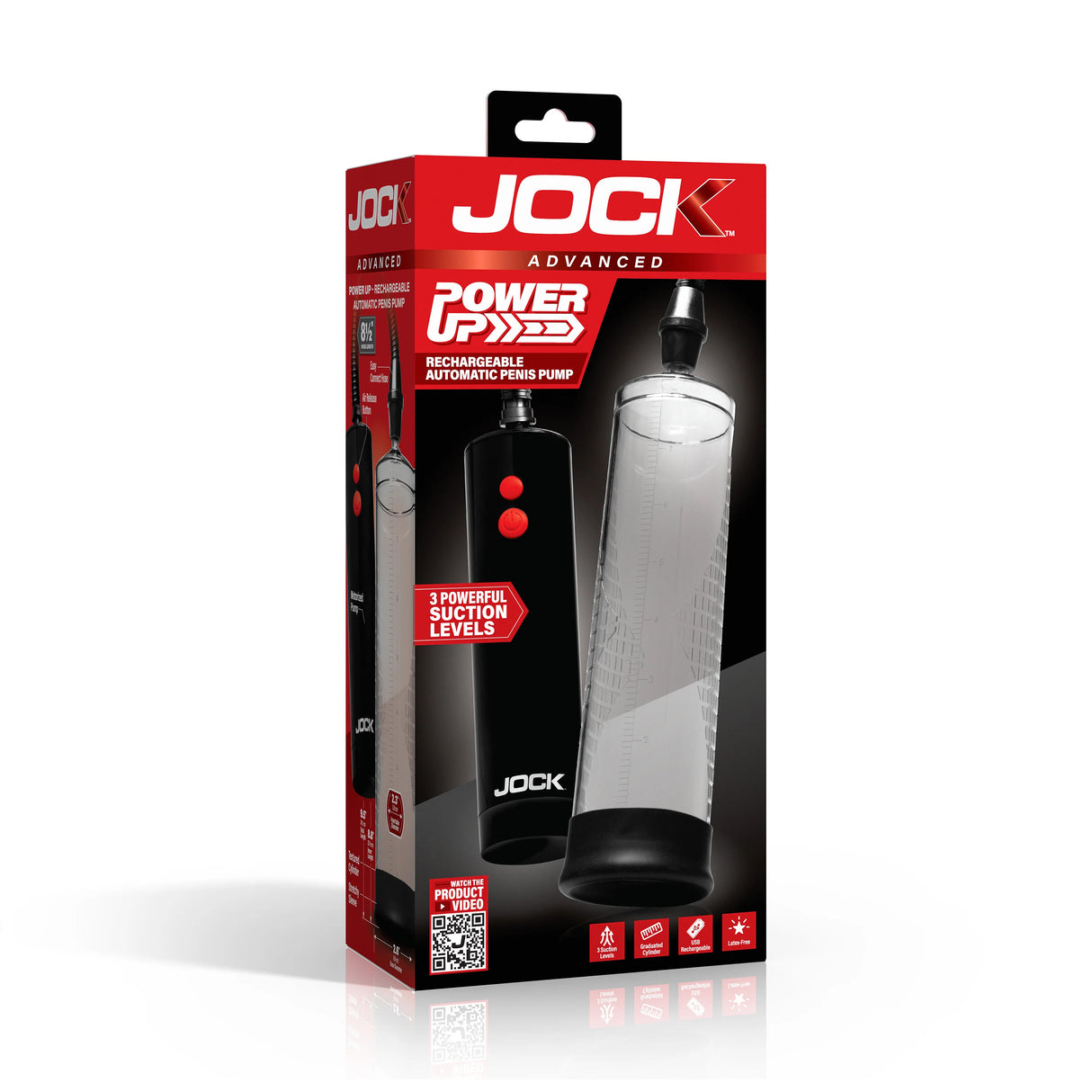 Pompe à Pénis Power Up Automatique & Rechargeable