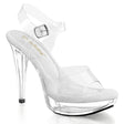 Stilleto Sandals Cocktail 5" Heel Pleaser Shoes - Boutique Séduction