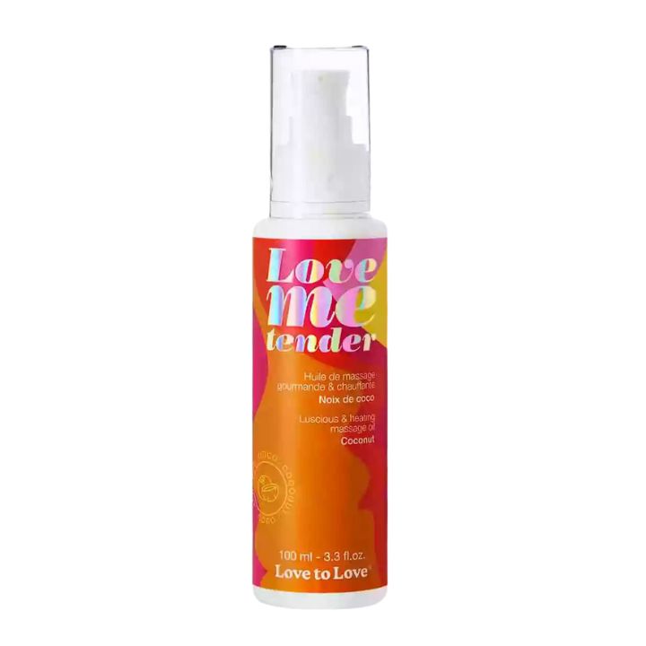 Love Me Tender Luscious & Heating Massage Oil Love to Love - Boutique Séduction