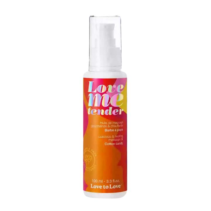 Love Me Tender Luscious & Heating Massage Oil Love to Love - Boutique Séduction