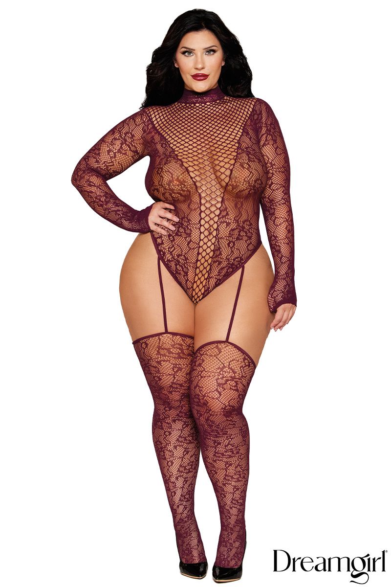 Dreamgirl International - Teddy Bodystocking - Boutique Séduction