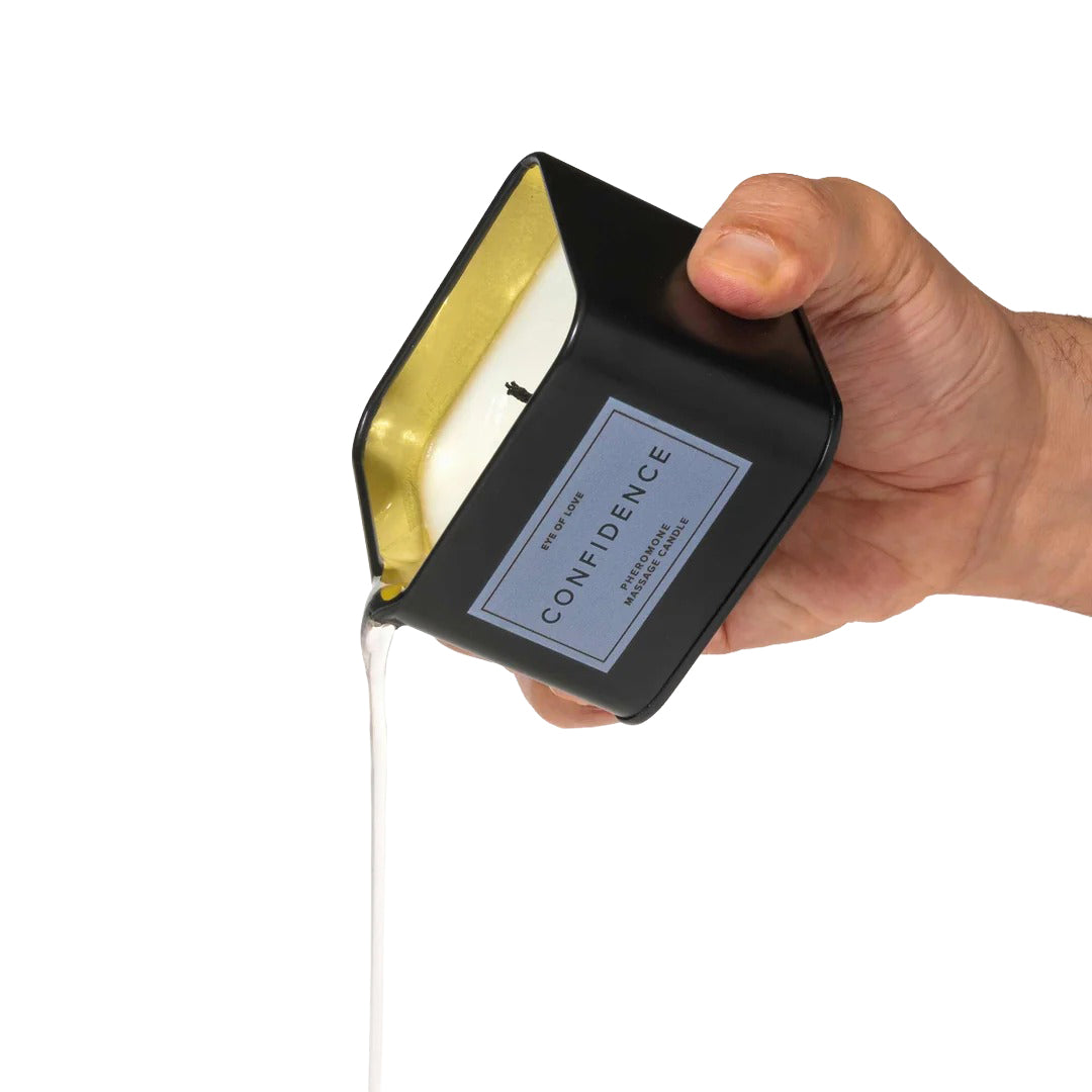 Classic Pheromone Massage Candle – Confidence