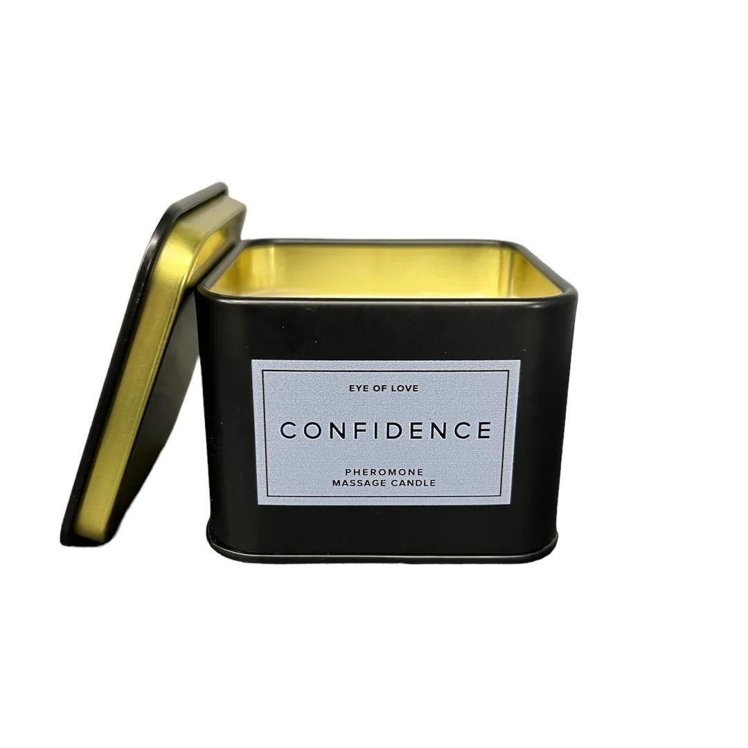 Classic Pheromone Massage Candle – Confidence