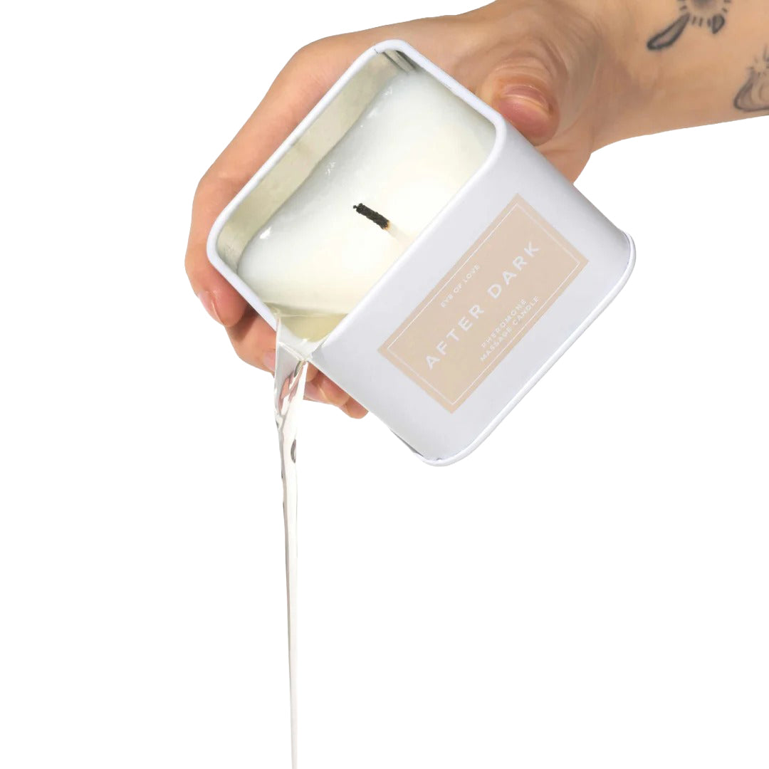 Classic Pheromone Massage Candle - After Dark