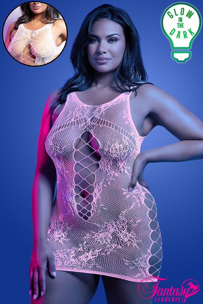 Fantasy Lingerie - Magnetism Glow Lace Dress - Boutique Séduction