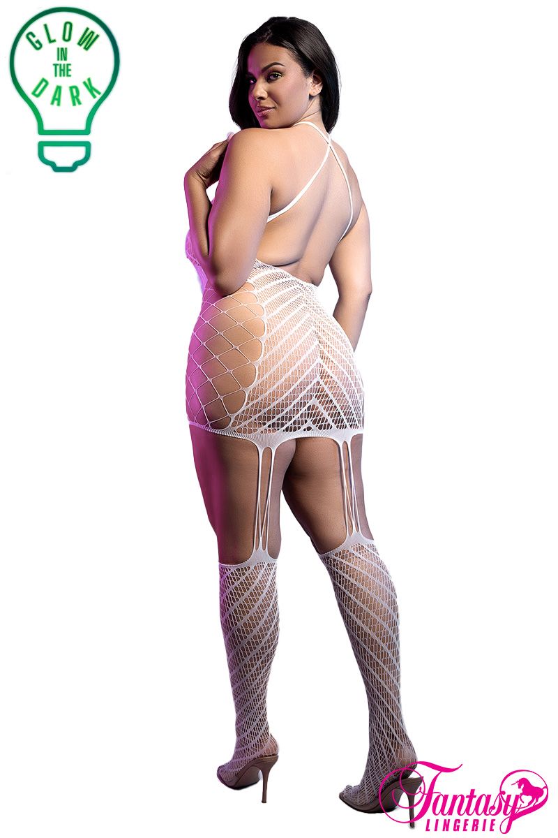 Fantasy Lingerie - Metamorphic Glow Bodystocking - Boutique Séduction