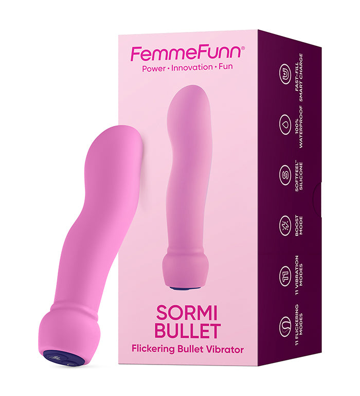 Sormi Bullet Flickering Bullet Vibrator FemmeFunn - Boutique Séduction