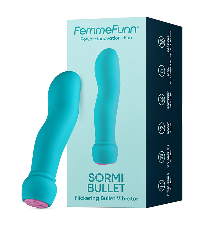 Sormi Bullet Flickering Bullet Vibrator FemmeFunn - Boutique Séduction