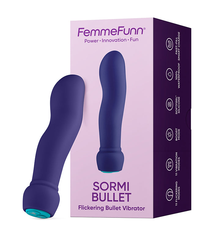 Sormi Bullet Flickering Bullet Vibrator FemmeFunn - Boutique Séduction