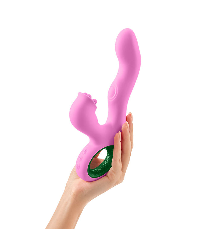 Pallina Triple-Action Rabbit Vibrator FemmeFunn - Boutique Séduction