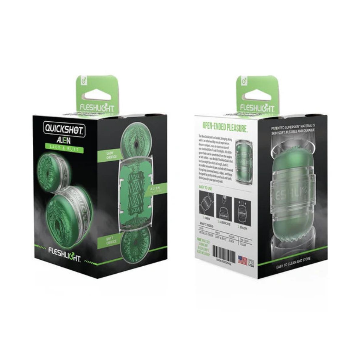 Alien Lady & Butt Quickshot Masturbator Fleshlight - Boutique Séduction