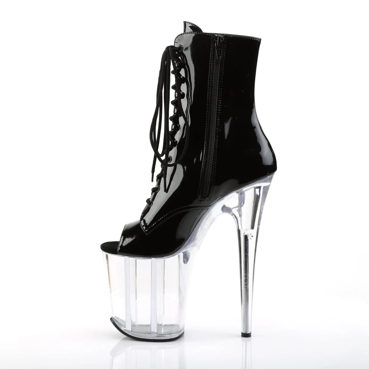 Platform Ankle Boot 8" Stiletto Heel Pleaser Shoes - Boutique Séduction
