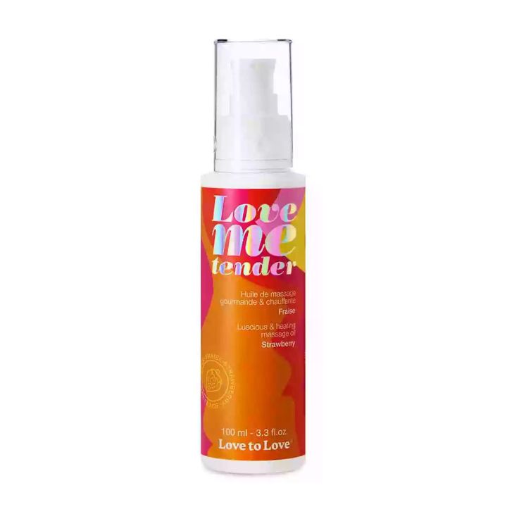 Love Me Tender Luscious & Heating Massage Oil Love to Love - Boutique Séduction