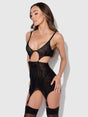 Snake Velvet Garter Slip House Of Desire - Boutique Séduction