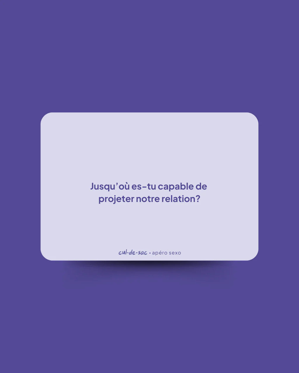 Apéro Sexo - Cul-De-Sac Soulmates Edition - French Version - Boutique Séduction