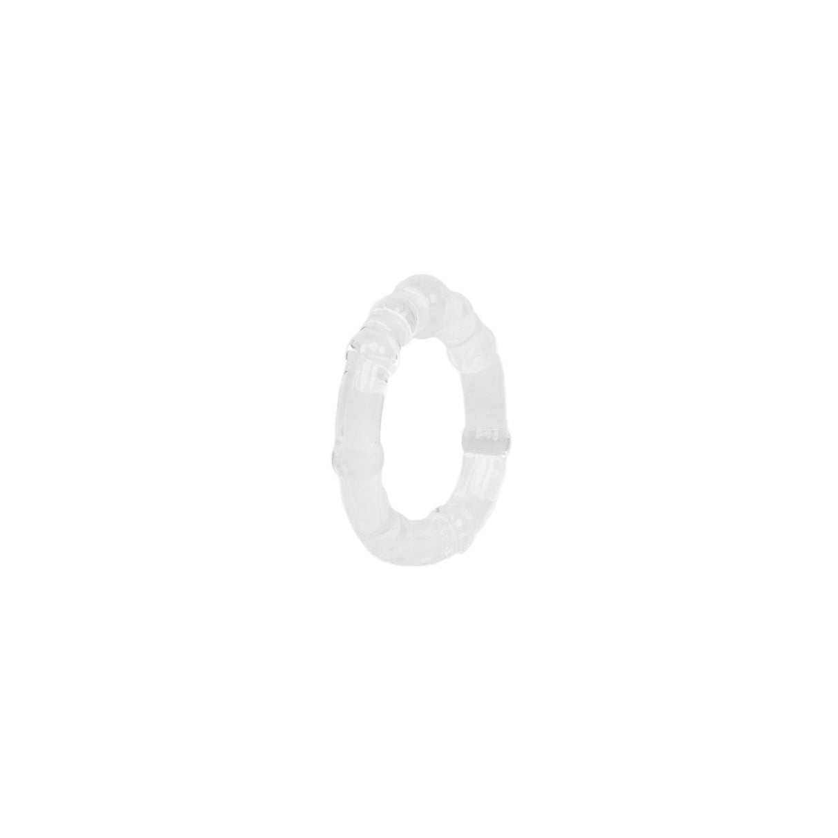 Small Textured Pearl Cockring Set