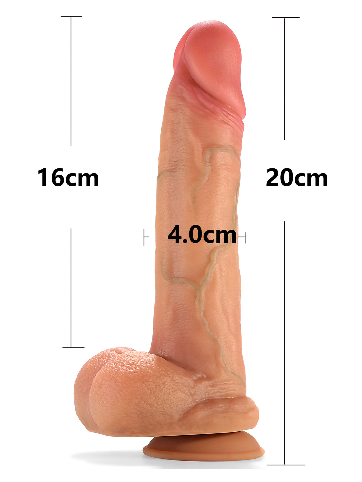 6'' Realistic Dildo - Jax Adore U - Dildos - Boutique Séduction