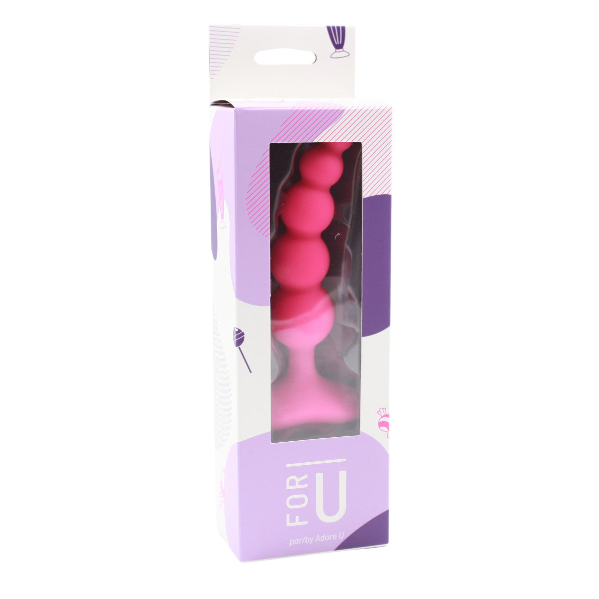 Gumball Anal Beads Adore U - For U - Boutique Séduction