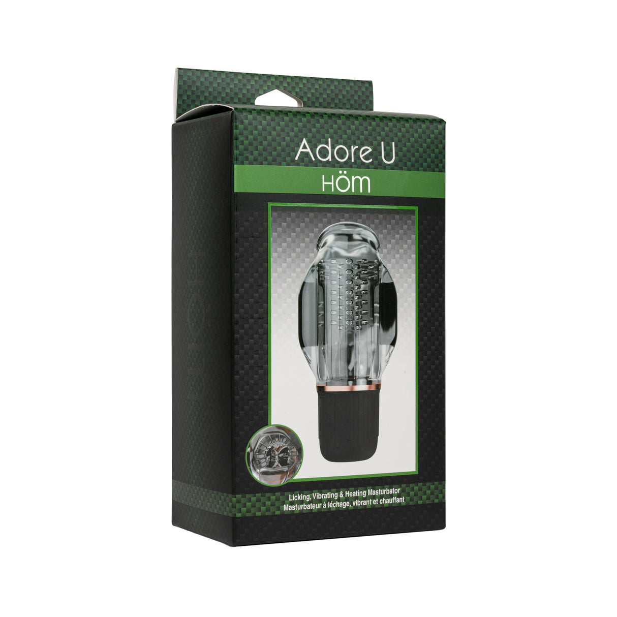 Licking, Vibrating & Heating Masturbator