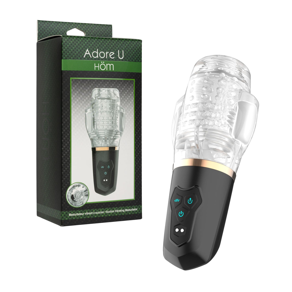 Suction Vibrating Masturbator