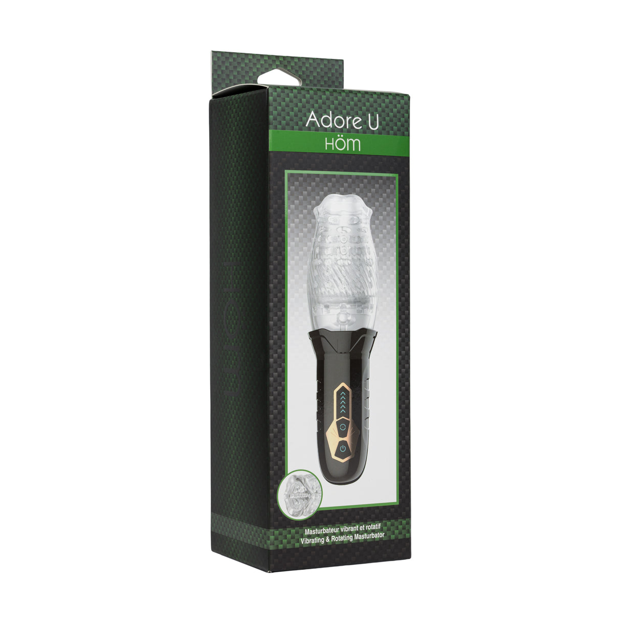 Vibrating & Rotating Masturbator