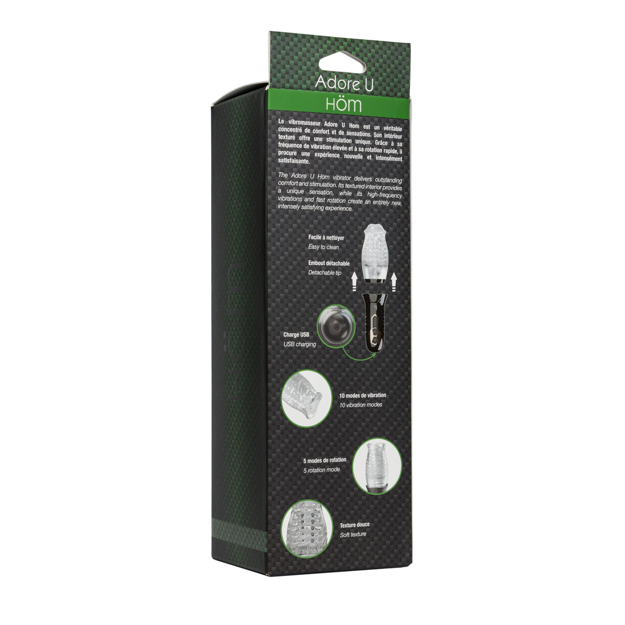 Vibrating & Rotating Masturbator