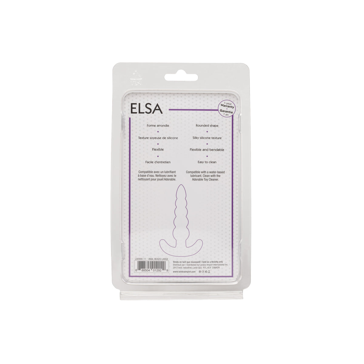 Adore U Elsa Intimate Pleasure Anal Beads