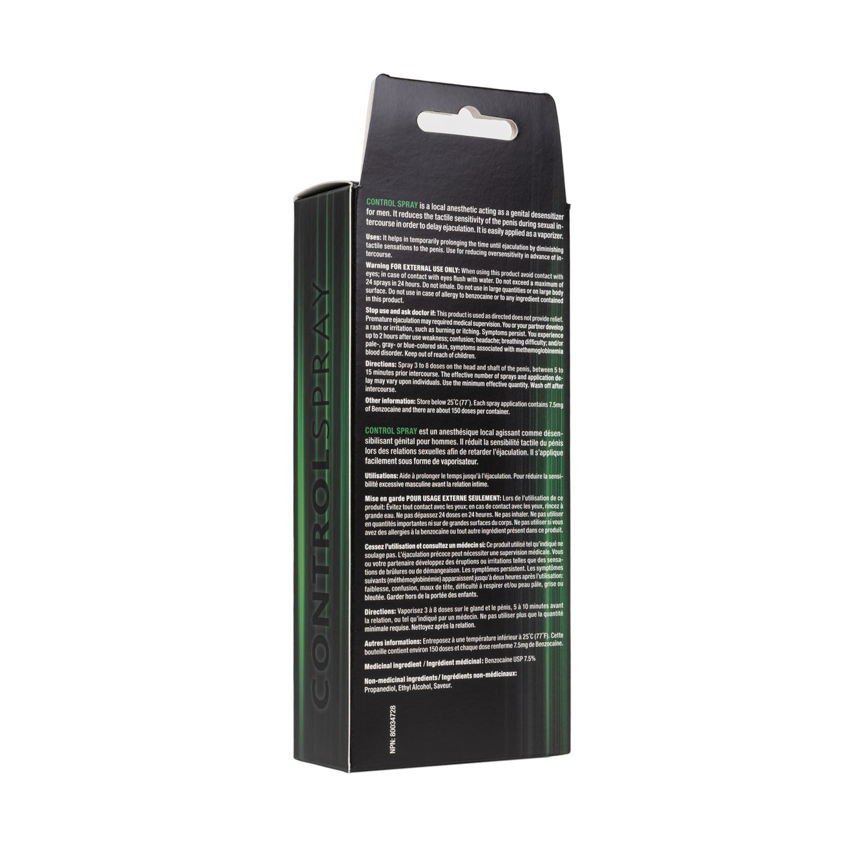 Control Spray Genital Desensitizer