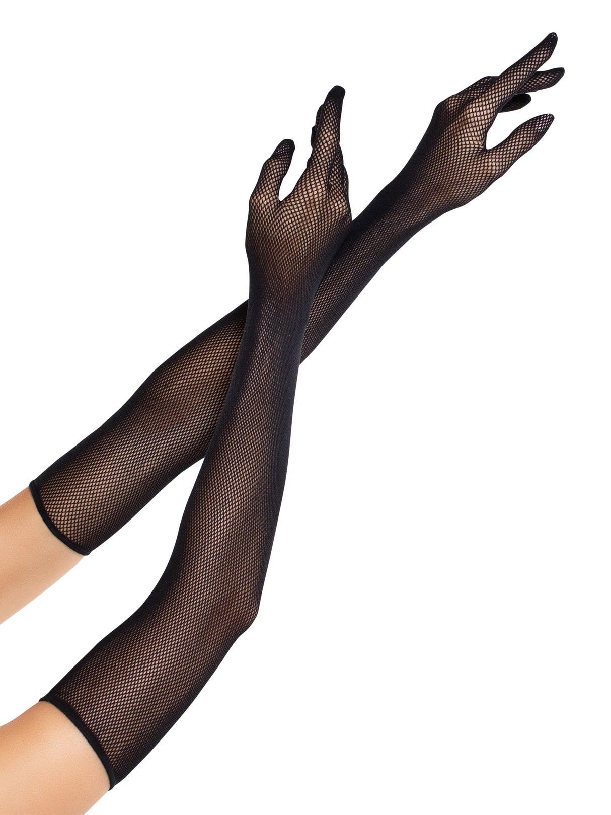 Leg Avenue - Opera Length Fishnet Gloves - Boutique Séduction