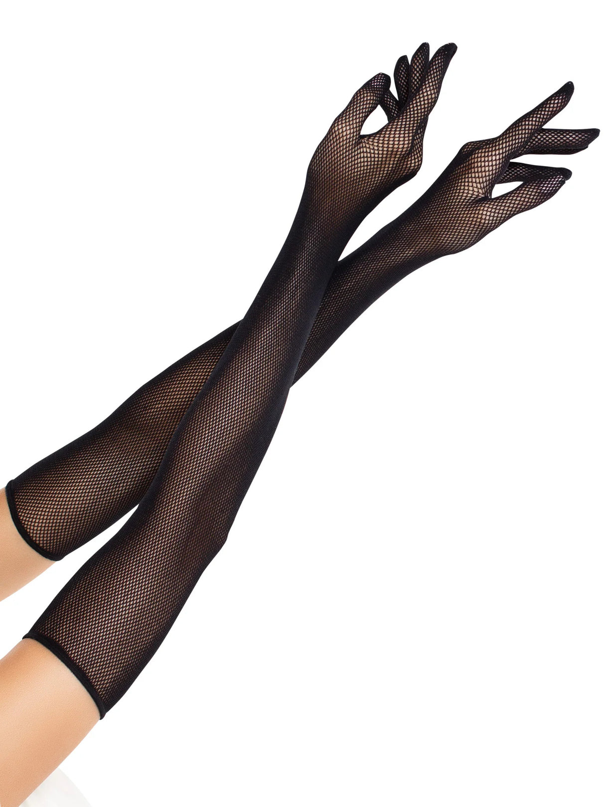 Leg Avenue - Opera Length Fishnet Gloves - Boutique Séduction