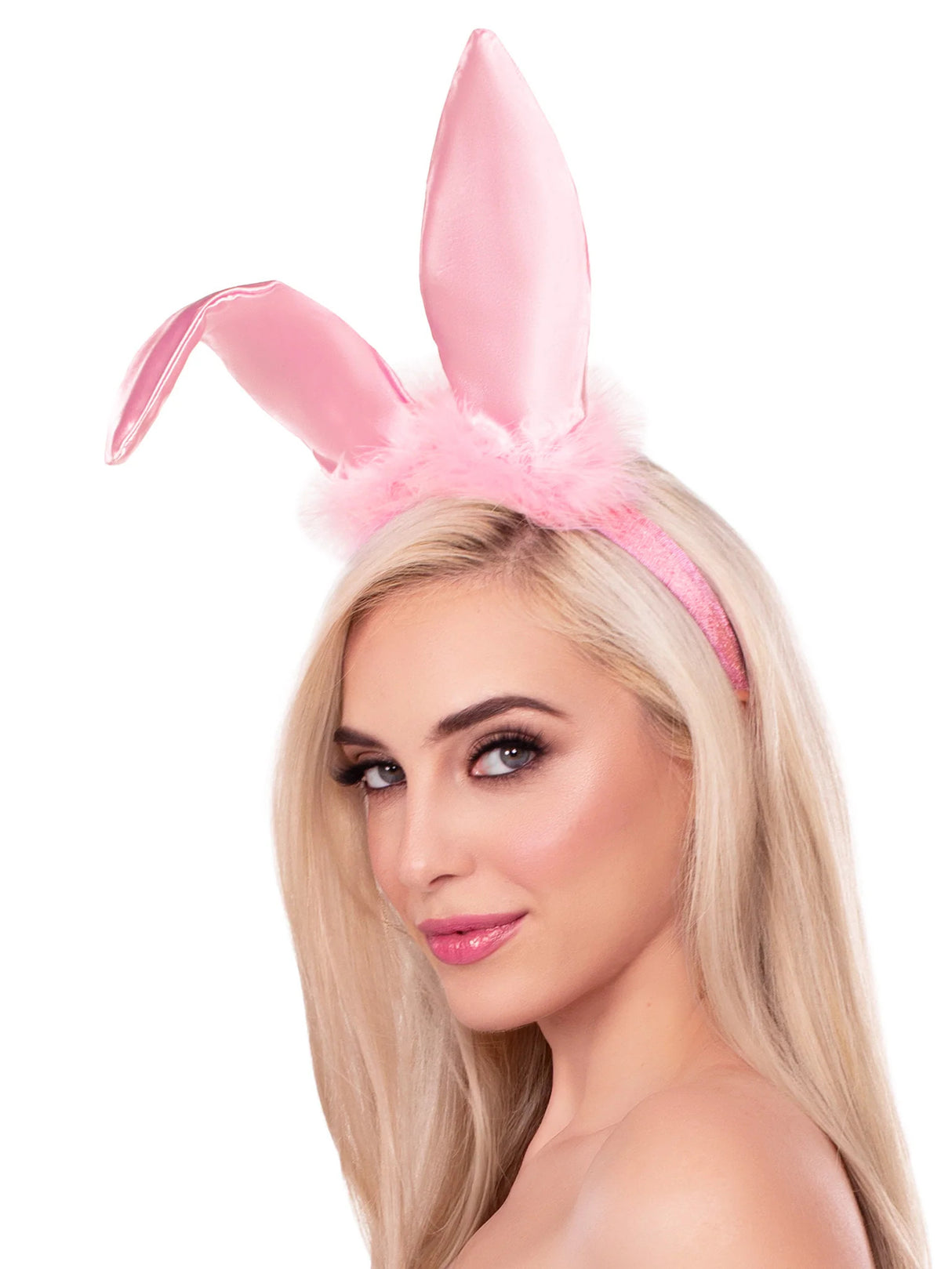 Leg Avenue - Satin Bunny Ears - Boutique Séduction