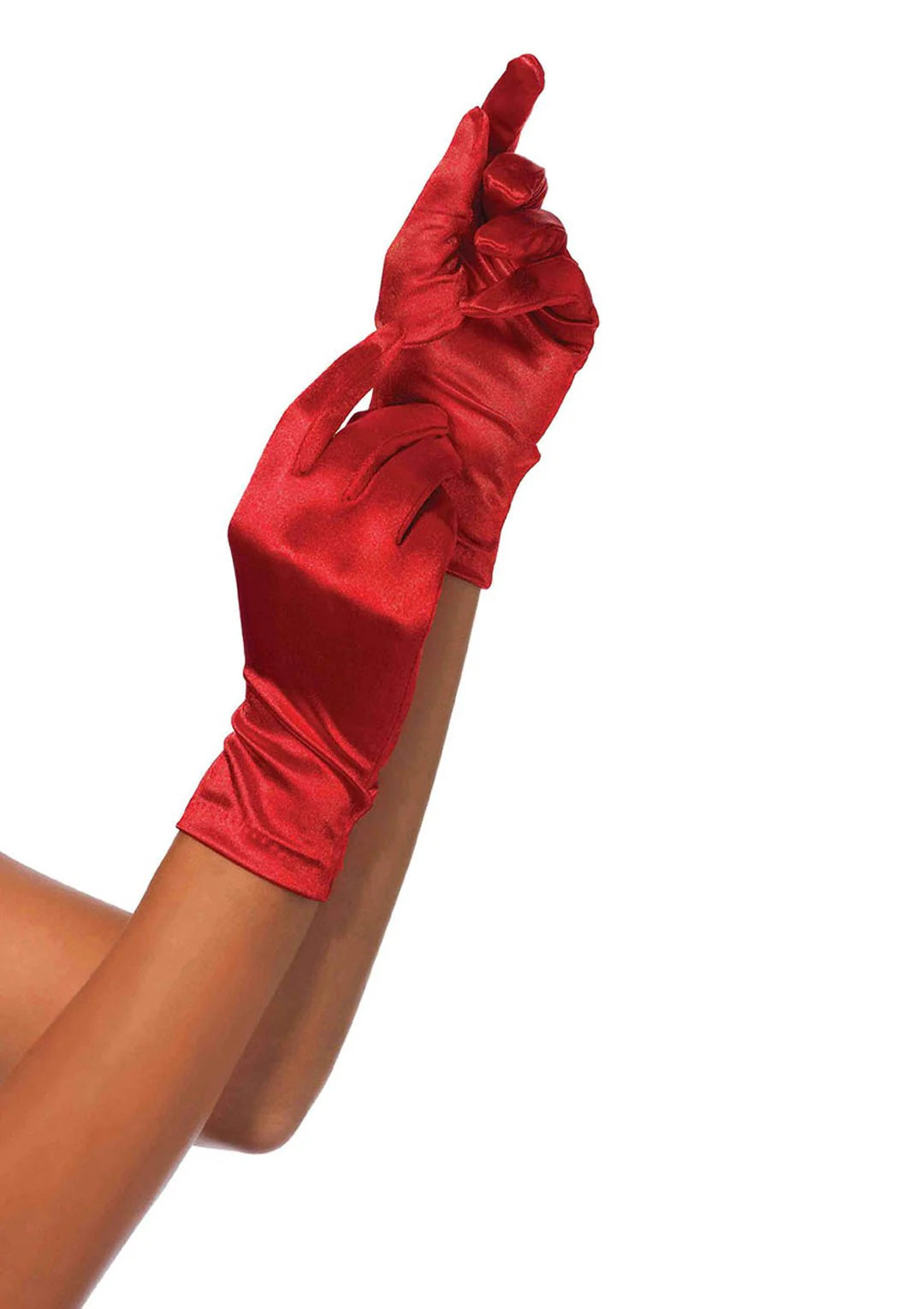 Leg Avenue - Wrist Length Satin Gloves - Boutique Séduction