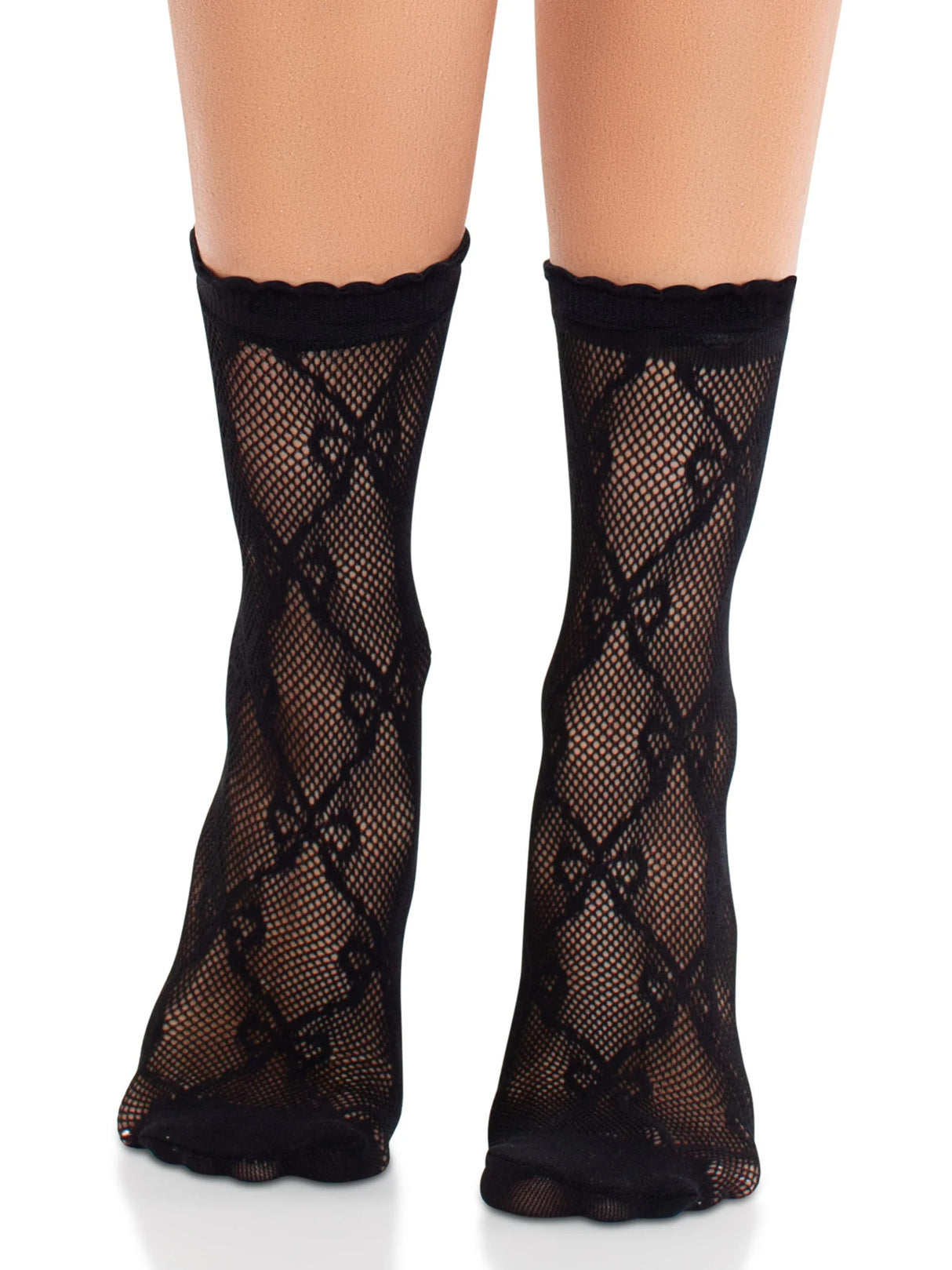 Leg Avenue - Bow Babe Ankle Socks - Boutique Séduction