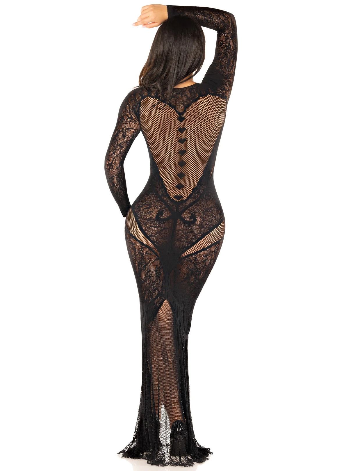 Sweet Seduction Long Dress Leg Avenue - Boutique Séduction