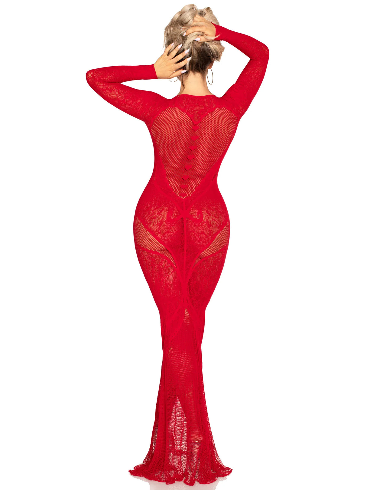 Sweet Seduction Long Dress Leg Avenue - Boutique Séduction